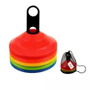 접시콘 키더스 축구 40개 라운드 세트 훈련콘 마커