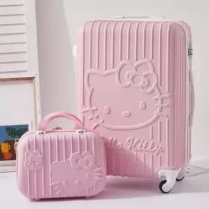 헬로키티 캐리어 여행용 핑크 키티 레디백 세트 기내용