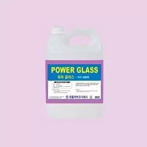 3.75L 체 체전용세정액 파워글라스 유리세정제 대용량유리세정제