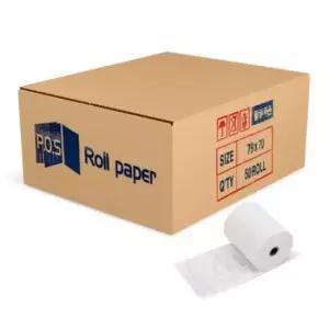 [문구/오피스] 50롤 감열지 알파 포스용지 79x70x12mm