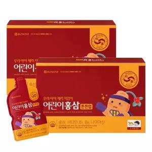 어린이홍삼 종근당 튼튼업 20mlx30포 2세트 키즈 초등학생