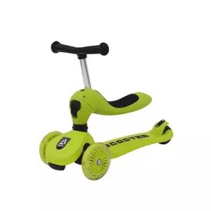 알파카 퍼스트 킥보드 2in1 탈부착식 그린 어린이 유아 씽씽이 붕붕카