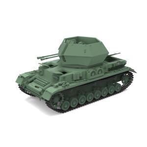 디오라마용 나무 모형SSMODEL 밀리터리 모델 키트, 독일 Flakpanzer IV 미니어처 정적