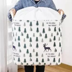 [SBD] 보관함 정리함 이불 장난감 방수 패브릭 옷장 수납 바구니 175L