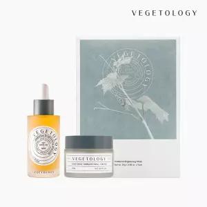 수면미백 패키지  비니페린 브라이트닝 기미앰플 50ml+크림 50ml+마스크 1