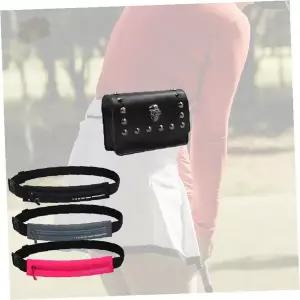 운동 조깅 러닝 등산 허리 착용 수납 파우치 스마트폰 귀중품 보관 슬림 밀착형