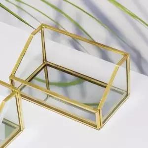 [문구] 명함 보관대 고급 금속 홀더 메탈 거치대 실버 기본형