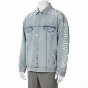 MUST IT_ 아웃라인 라지 핏 데님 자켓 청자켓 767949 TDW14 4016