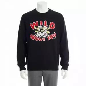 MUST IT_ KENZO 와일드 타이거 울 코튼 점퍼 자켓 26SS FG5 5PU785 3LO 99J