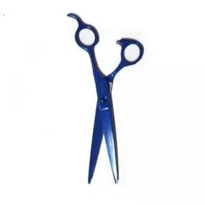 [반려] 장가위 미용 컬러 블루 애완용