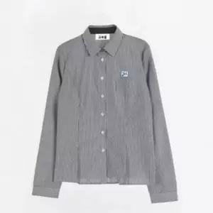 [SBD] 송파 지앤제이 블랙 스트라이프 문정 포켓 블라우스