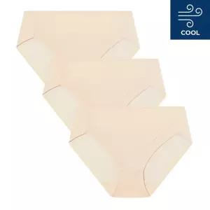 수아팜 주니어 팬티 3매 세트 여아 쿨 메쉬 임파선 스킨 (여중생 초등 학생 10대 청소년)