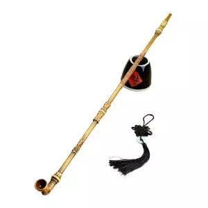 수제 인테리어 휴대용 파이프 시가렛 담배 시샤 곰방대 홀더 전통 선물