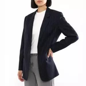 MUST IT_ TOMMY JACKET IN STRIPED WOOL 2V18T547O 07CG) 스트라이프 울 타미 자켓)