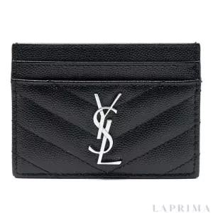 MUST IT_[SAINT LAURENT] 모노그램 그레인 카드지갑 423291-BOW02-1000