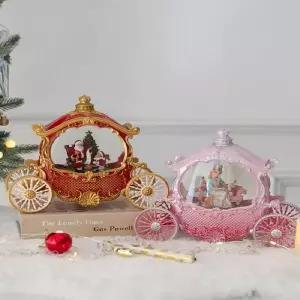 bns 호박 마차 워터볼 오르골 2type