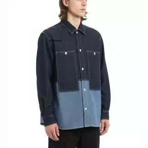 NIGEL CABOURN 유틸리티 셔츠 TYPE2 인디고 데님 자켓