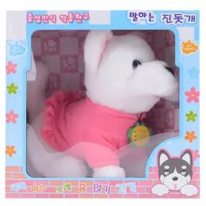 어린이 정서발달 인성인식 말하는 강아지인형 색상랜덤 TOY_1802026