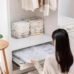 [생활] 압축팩 진공 보관팩 다용도 여행용 옷 수납백 이불 및 압축