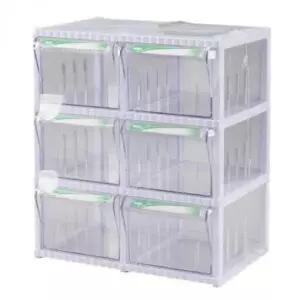 [생활] 서랍형 부품박스 적층 화분 수납함 슬라이딩