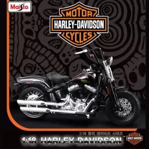 장식용 할리데이비슨 축소모형 오토바이 장난감 조카선물 5세남아