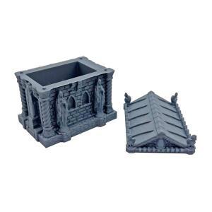 디오라마용 바위 모형고딕풍 무도색 탈부착식 상단 RPG 지형