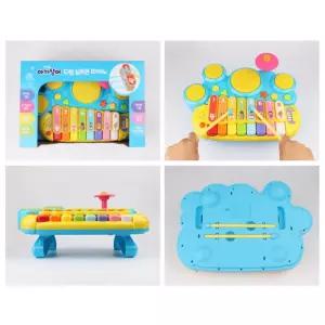 유아 악기놀이 한영 동요 드럼실로폰 피아노 장난감 TOY_1813995