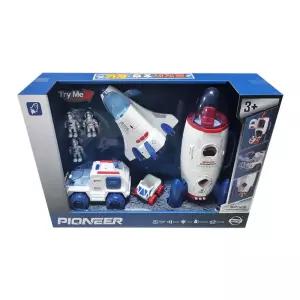 4세 남아 선물용 불빛사운드 우주선 장난감 4종세트 TOY_1817747