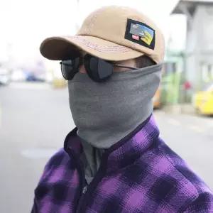 기모 니트 넥워머 포근한 방한 목도리 스키 보드 등산 낚시 자전거 오토바이 스카프