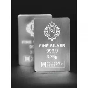 오벨리 순은 로얄 실버바 3.75g 포나인 999.9% 은테크