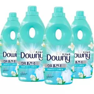 다우니 실내건조 프레시클린 1L 4개