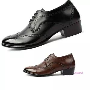 남성구두 245mm 키높이 정장구두 피렌체 남자 신사화 슬립온 수제화abc896