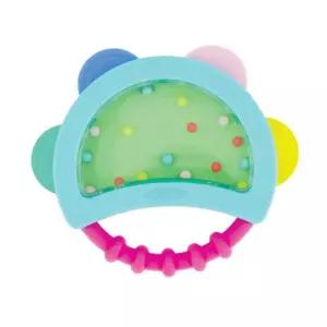 아기손 딱맞는 미니 치발기 탬버린 선물 영아장난감 아기장난감