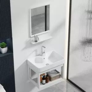 빈티지 세면대 원홀수전 손잡이 실버 수전 냉온수 엔틱