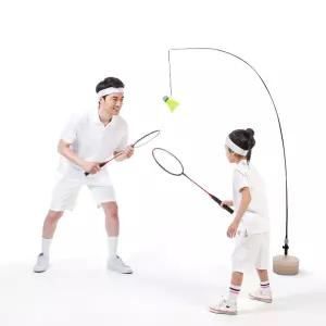 DLGG 셀프 배드민턴 연습세트 배드민턴단식 스윙연습기