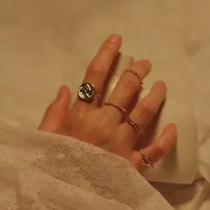 DLGG 앤틱 빅 팬던트 반지세트 RINGSET 레이어드링 세트링