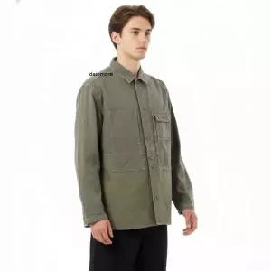 나이젤 카본 유틸리티 셔츠 타입2 10온스 인디고 데님 자켓