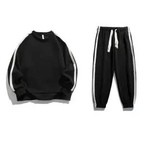 EAMT 남성용 커플 츄리닝 코디 봄가을 세트 멋쟁이 후드티셔츠에 YJ3