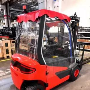 덮개 지게차 방풍 비막이 바람막이 커버 가림막 굴삭기