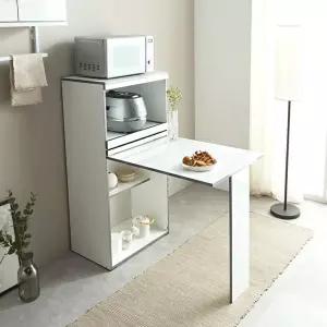 접이식 식탁 렌지대 밥솥다이 원룸 주방수납장