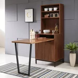 주방수납장 하드우드 전자렌지수납장 렌지대 식탁