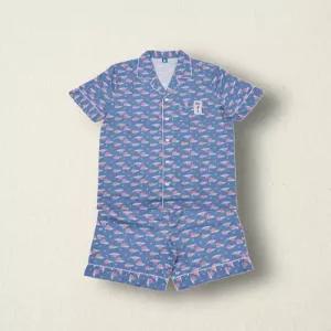 여름 반팔 잠옷세트 명탐정 코난 하인성 캐릭터 파자마