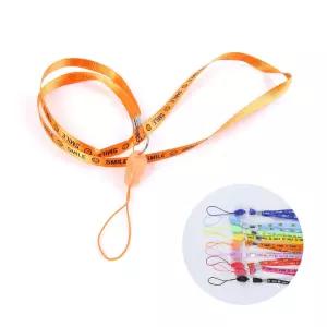 컬러 넥스트랩 핸드폰 컬러풀 사원증 휴대폰 버클 줄 스마일 이름표 분리 버클형 풀 캐릭터