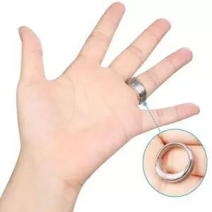 밀착 반지 착용 소프트 수지 밴드 줄이기 셀프 고정 이너 사이즈 조절 안쪽 착탈식