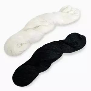 한양 두꺼운 이불타래실 명주실 무명실 시침실 이불실 흰색 1개