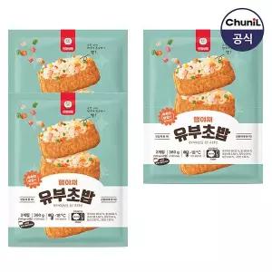 [천일식품] 냉동 햄야채유부초밥 360g 3봉