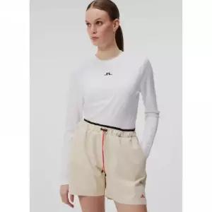 제이린드버그 여성용 긴팔 티셔츠 화이트 2024 기능성 스포츠웨어 이너웨어 ADA CA3776419