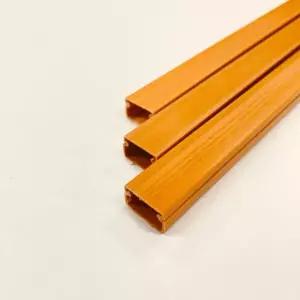 사각 우드색 전선몰딩 2호