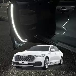 차량 하차 오토바이 사고예방 기아 K9 웰컴등 차량정비 도어빔 카인테리어 로고등