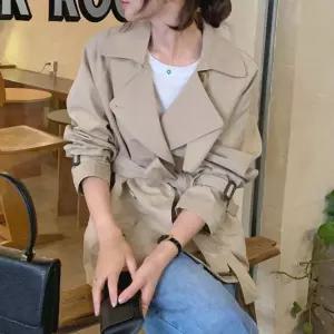 [스타일하우스](스타일하우스)트렌치코트 아우터 테일러드카라 여성 간절기